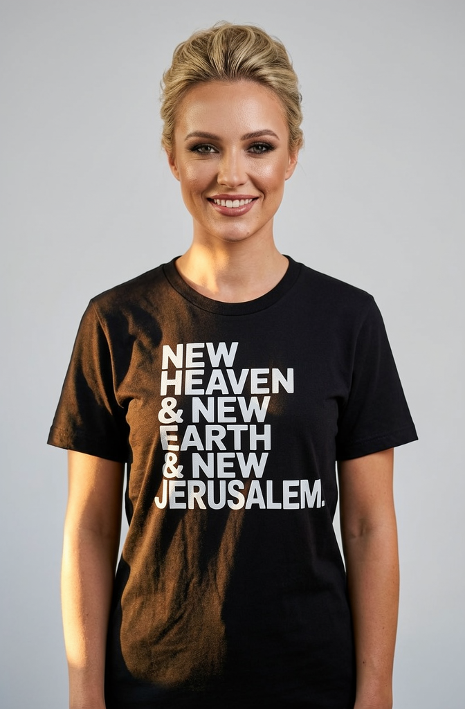 Premium Unisex Crewneck T-shirt [Womens New Jerusalem]
