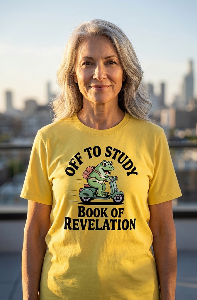 Premium Unisex Crewneck T-shirt [Womens Off to Study]
