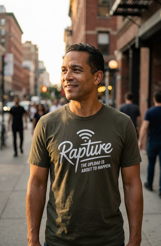 Premium Unisex Crewneck T-shirt [Mens Rapture]